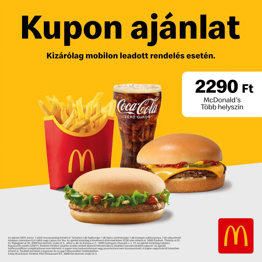 Kupon ajánlat a Meki®-ben (több helyszín)
